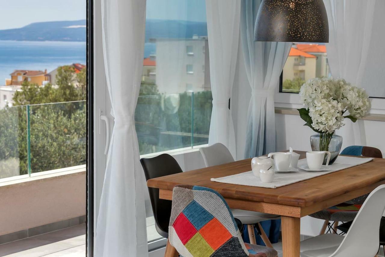 Charming Apartment Tissa With Sea View Макарська Екстер'єр фото